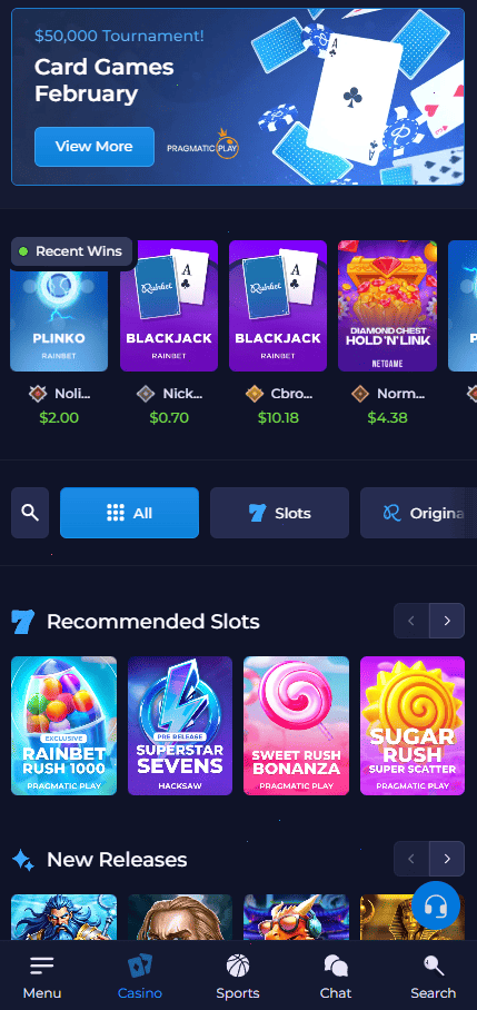 Rainbet Casino – Overview of games and available bonuses